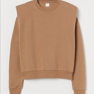 H&M Shoulder Pad Sweatshirt